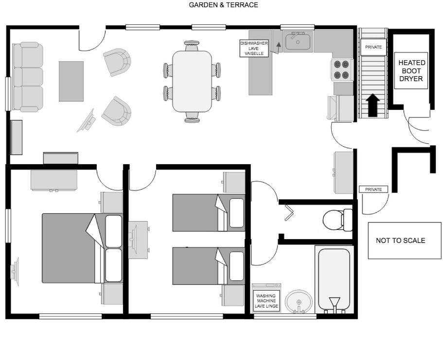 Apartment La Tibolire Sixt-Fer-a-Cheval Bagian luar foto
